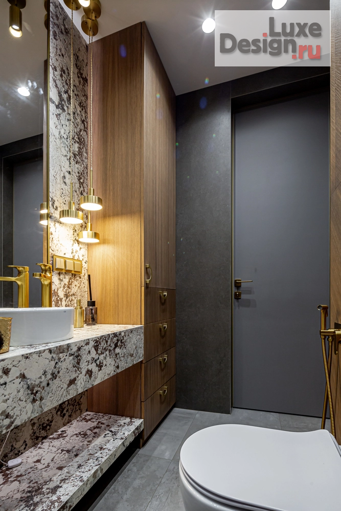 Дизайн интерьера четырехкомнатной квартиры "Реализованный дизайн проект четырехкомнатной квартиры 112 кв. м." (фото 14)