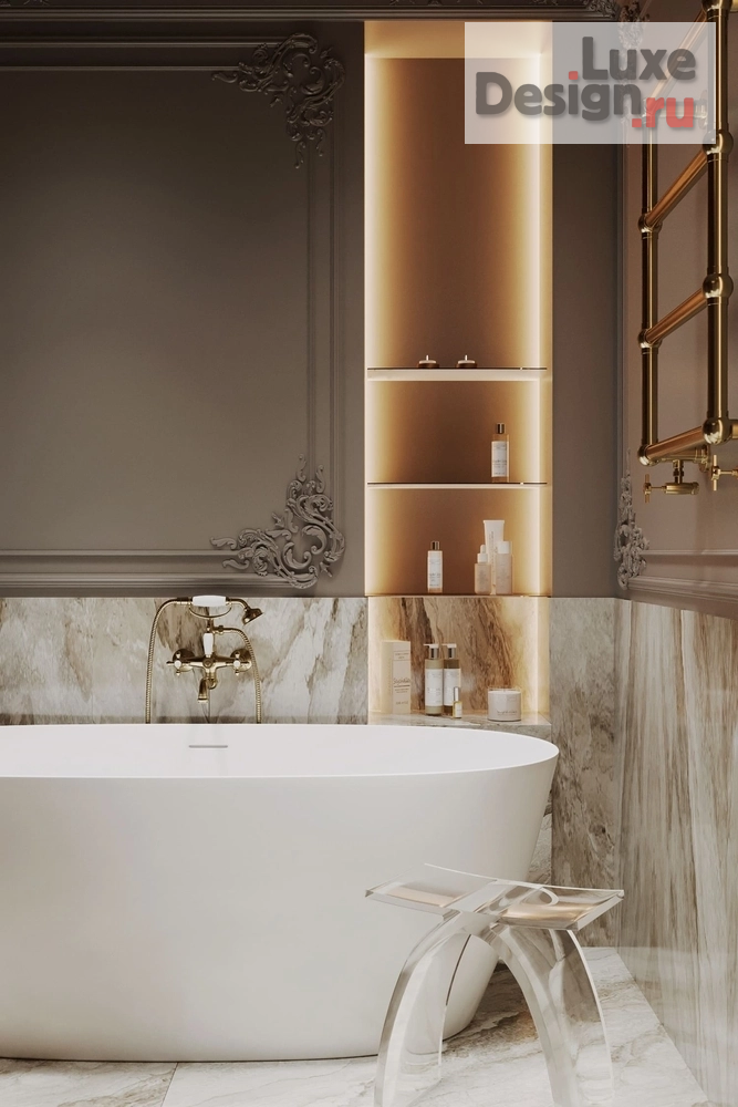 Дизайн интерьера трехкомнатной квартиры "Дизайн-проект квартиры 145 м² в ЖК «Остров»" (фото 15)