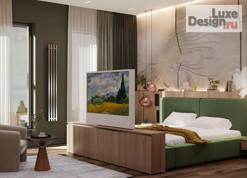 Дизайн интерьера коттеджа "Дизайн интерьера дома 250 м² в КП «Новогорск Клаб»" (фото 17)