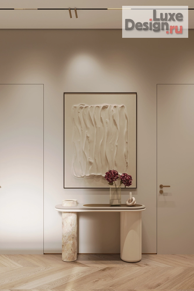 Дизайн интерьера коттеджа "Дизайн интерьера дома в коттеджном посёлке «Nordic» 250 м²" (фото 19)