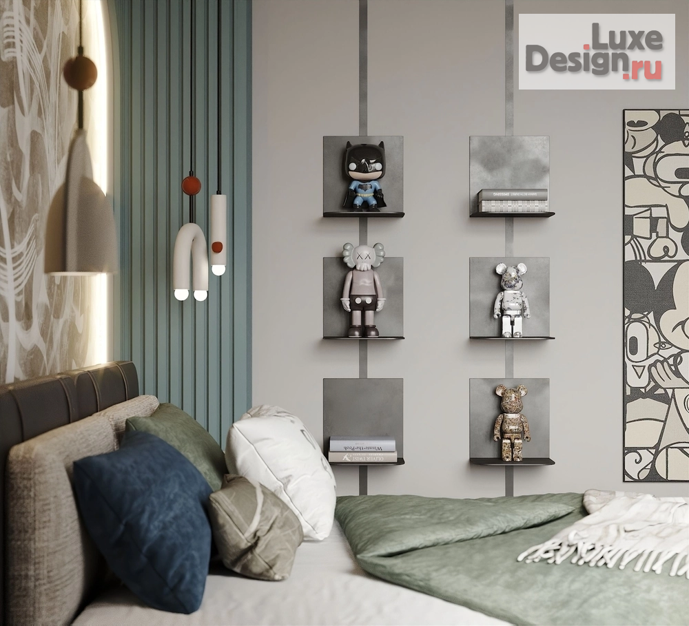 Дизайн интерьера коттеджа "Дизайн интерьера дома, коттеджный посёлок Довиль, 480 м2" (фото 18)