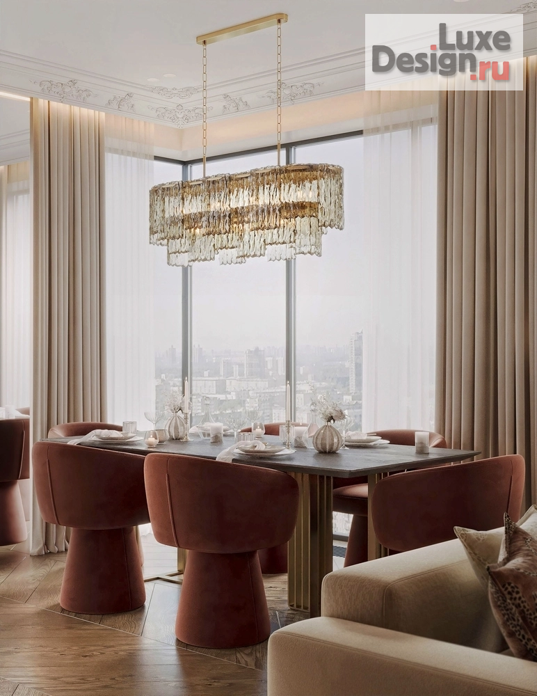 Дизайн интерьера трехкомнатной квартиры "Дизайн-проект квартиры 145 м² в ЖК «Остров»" (фото 1)