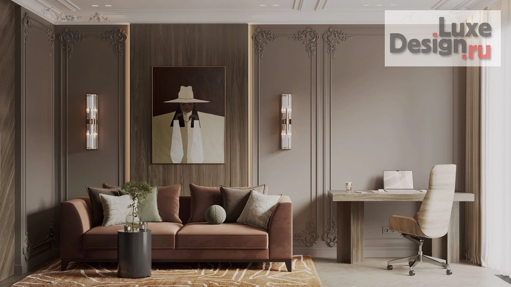 Дизайн интерьера трехкомнатной квартиры "Дизайн-проект квартиры 145 м² в ЖК «Остров»" (фото 20)