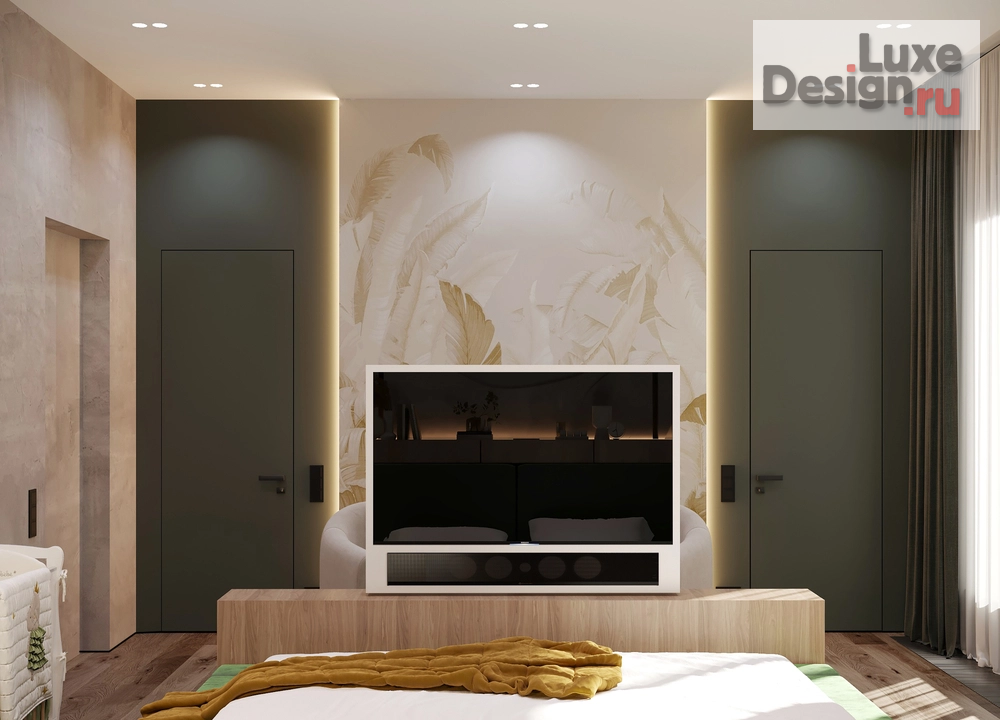 Дизайн интерьера коттеджа "Дизайн интерьера дома 250 м² в КП «Новогорск Клаб»" (фото 21)