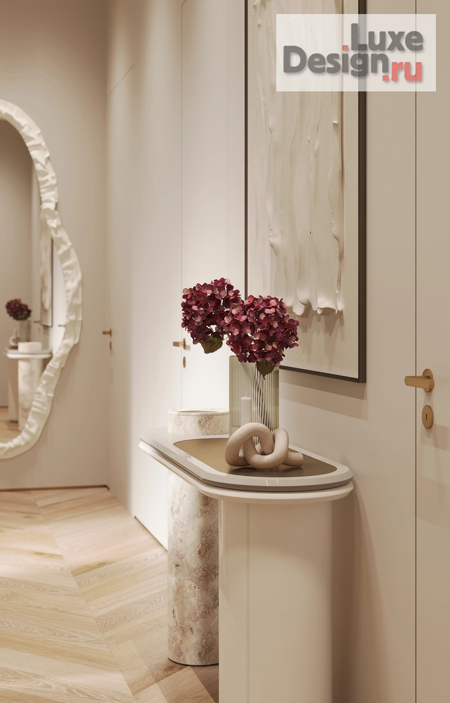 Дизайн интерьера коттеджа "Дизайн интерьера дома в коттеджном посёлке «Nordic» 250 м²" (фото 21)