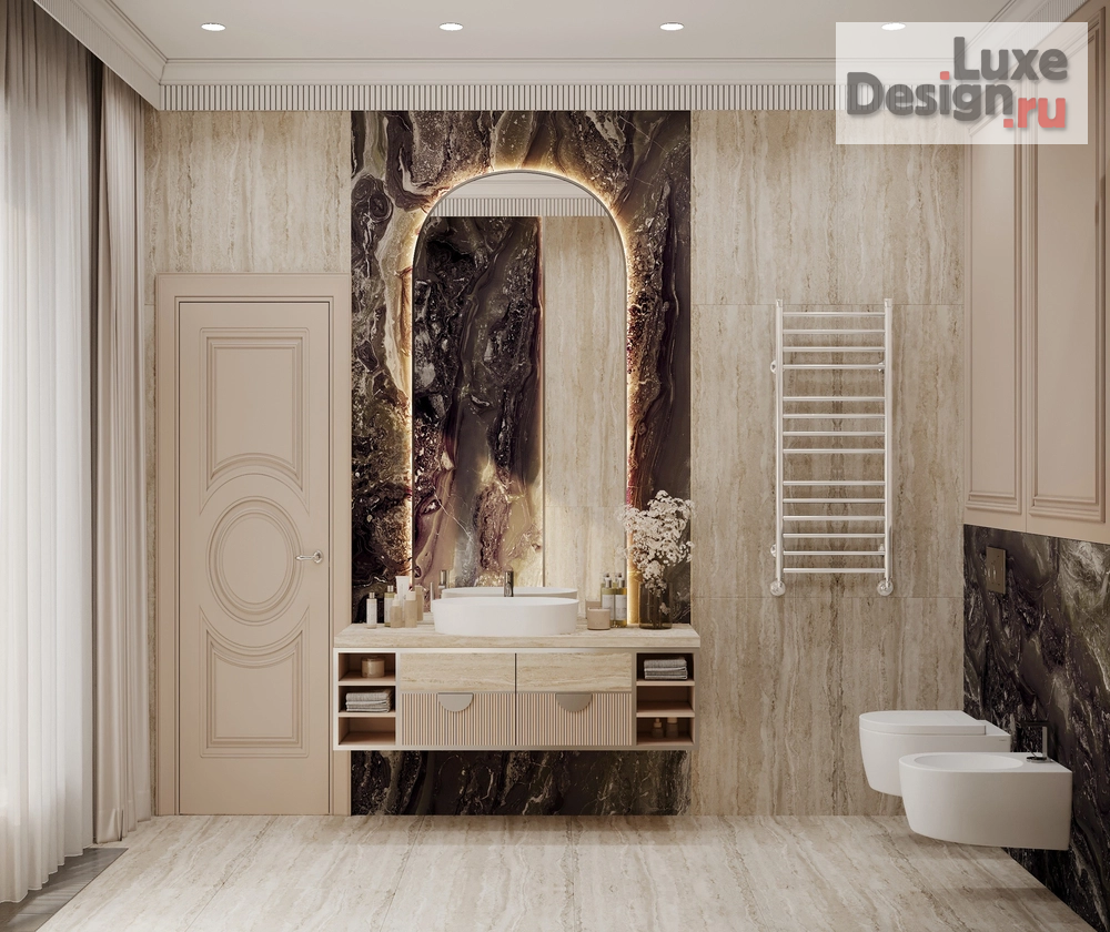 Дизайн интерьера загородного дома "Дизайн интерьера дом кп Новогорск клаб" (фото 12) от дизайнера Болдырев Артем Дизайн интерьера загородного дома "Дизайн интерьера дом кп Новогорск клаб" (фото 12)