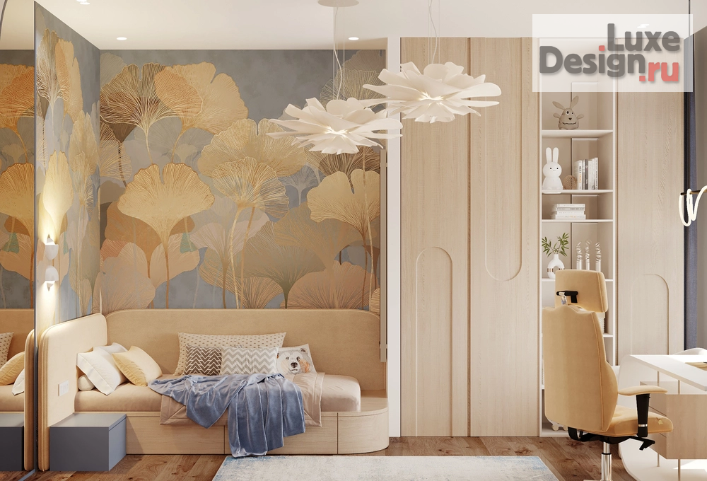 Дизайн интерьера коттеджа "Дизайн интерьера дома 250 м² в КП «Новогорск Клаб»" (фото 22)