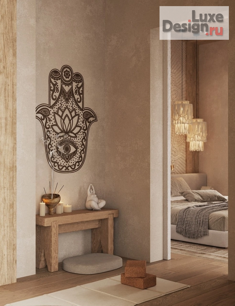 Дизайн интерьера частного дома "Дизайн интерьера дома в стиле Japandi кп Новая жизнь. 150 м2" (фото 23)