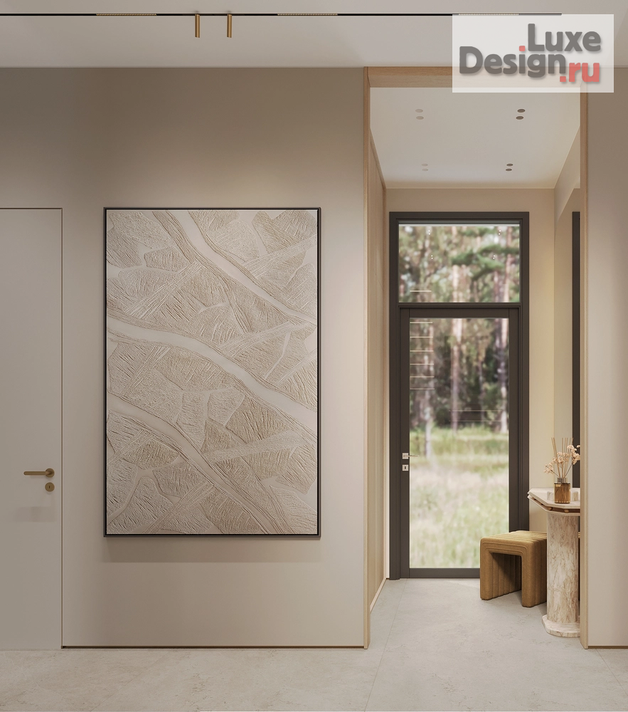 Дизайн интерьера коттеджа "Дизайн интерьера дома в коттеджном посёлке «Nordic» 250 м²" (фото 23)