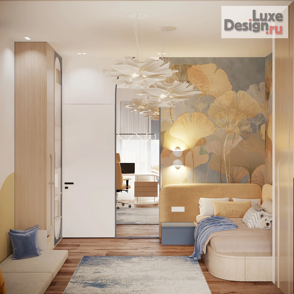 Дизайн интерьера коттеджа "Дизайн интерьера дома 250 м² в КП «Новогорск Клаб»" (фото 24)