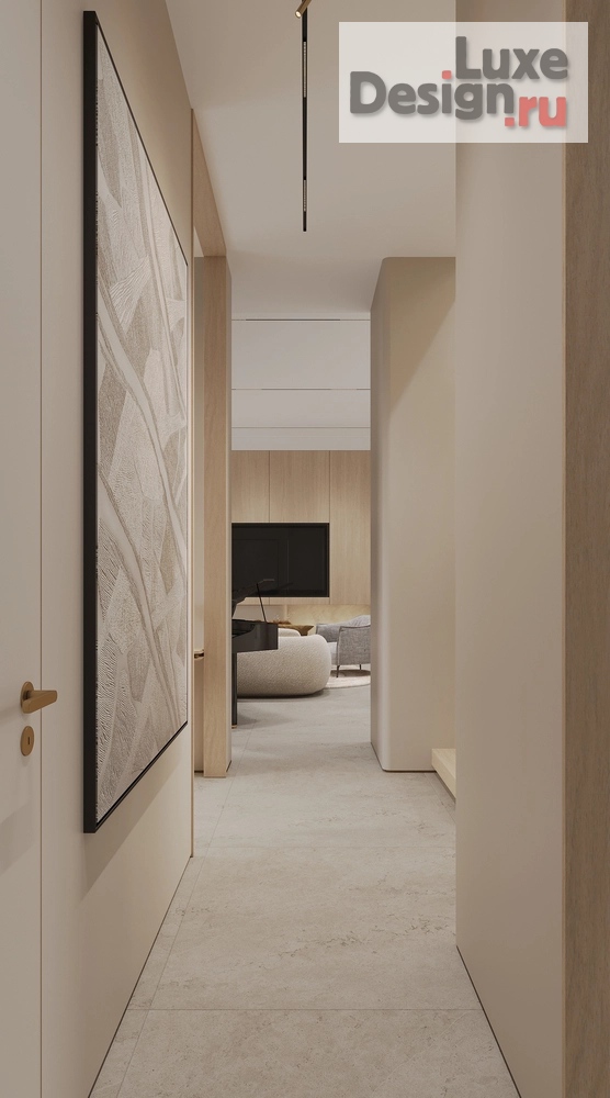 Дизайн интерьера коттеджа "Дизайн интерьера дома в коттеджном посёлке «Nordic» 250 м²" (фото 24)