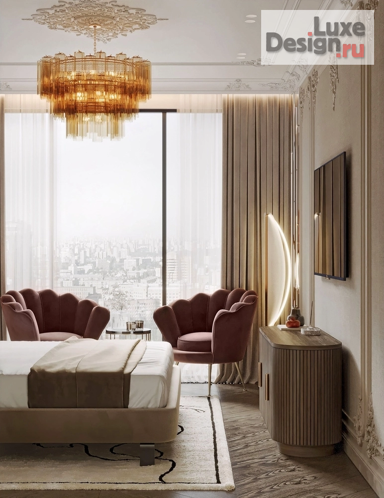 Дизайн интерьера трехкомнатной квартиры "Дизайн-проект квартиры 145 м² в ЖК «Остров»" (фото 25)