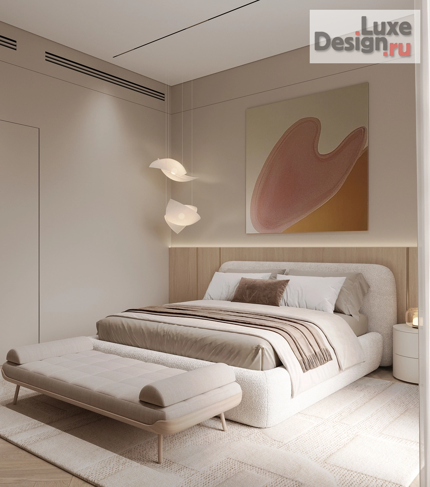 Дизайн интерьера коттеджа "Дизайн интерьера дома в коттеджном посёлке «Nordic» 250 м²" (фото 26)