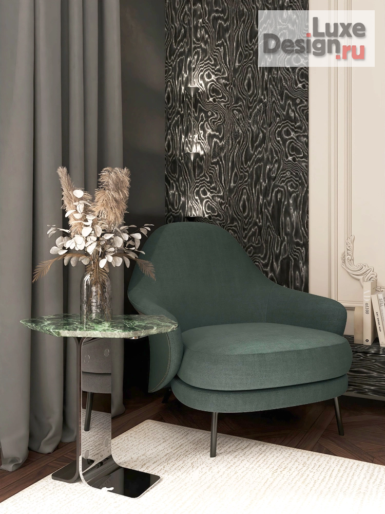 Дизайн интерьера коттеджа "Дизайн интерьера дома, коттеджный посёлок Довиль, 480 м2" (фото 25)