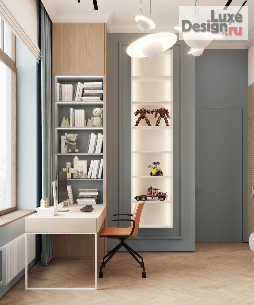 Дизайн интерьера квартиры "Проект пятикомнатной квартиры 220 кв. м." (фото 28)