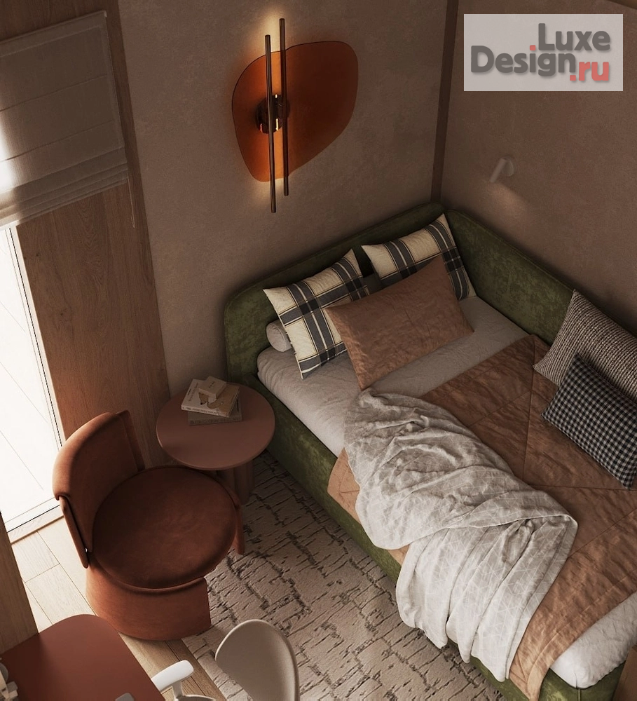 Дизайн интерьера частного дома "Дизайн интерьера дома в стиле Japandi кп Новая жизнь. 150 м2" (фото 29)