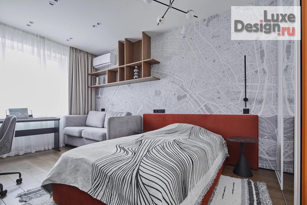 Дизайн интерьера квартиры "Современный дизайн трехкомнатной квартиры 112 кв. м." (фото 29) от дизайнера Болдырев Артем Дизайн интерьера квартиры "Современный дизайн трехкомнатной квартиры 112 кв. м." (фото 29)