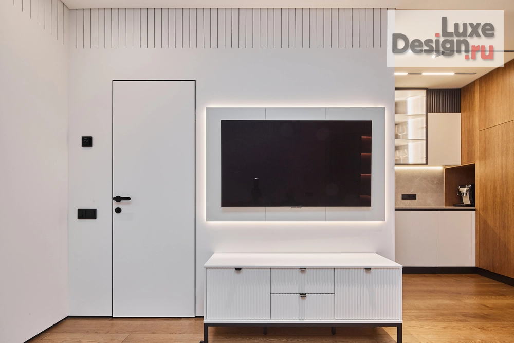 Дизайн интерьера квартиры "Современный дизайн трехкомнатной квартиры 112 кв. м." (фото 2) от дизайнера Болдырев Артем Дизайн интерьера квартиры "Современный дизайн трехкомнатной квартиры 112 кв. м." (фото 2)