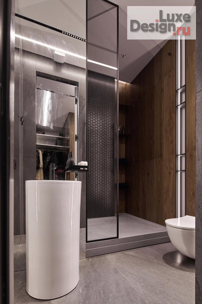 Дизайн интерьера трехкомнатной квартиры "Реализованный проект трехкомнатной квартиры ЖК Сердце столицы" (фото 27)