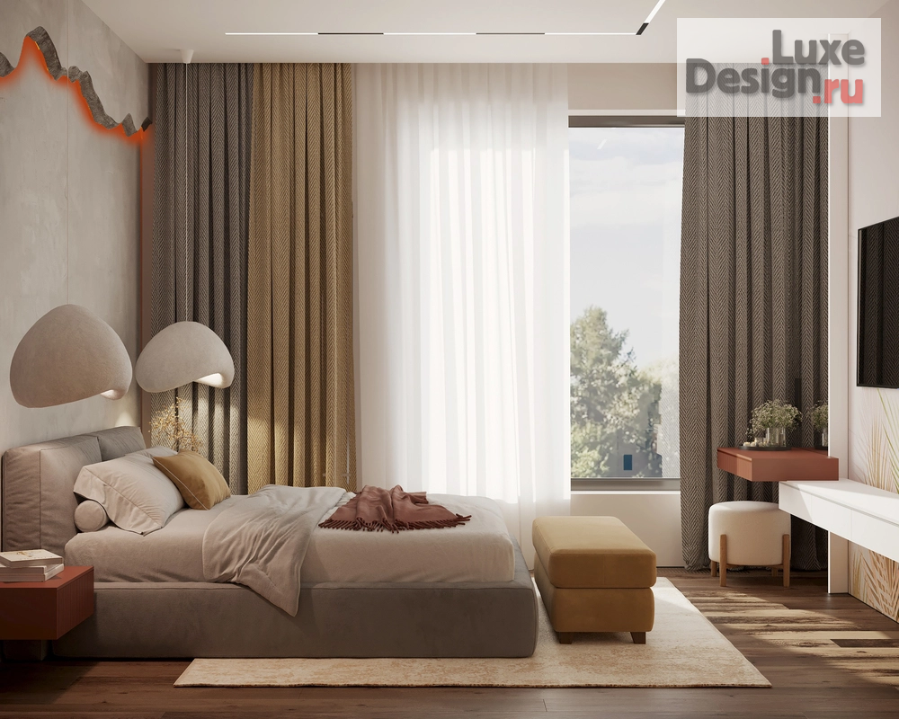 Дизайн интерьера коттеджа "Дизайн интерьера дома 250 м² в КП «Новогорск Клаб»" (фото 32)