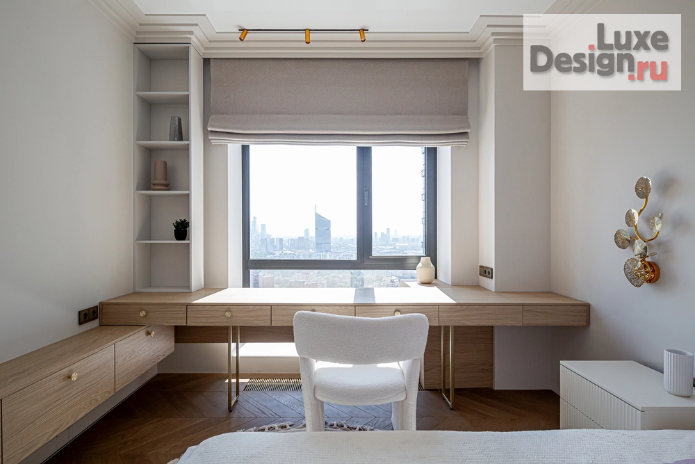 Дизайн интерьера четырехкомнатной квартиры "Реализованный дизайн проект четырехкомнатной квартиры 112 кв. м." (фото 33)