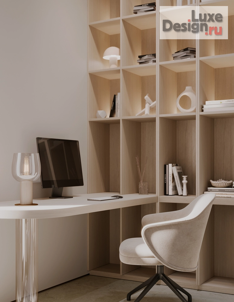 Дизайн интерьера коттеджа "Дизайн интерьера дома в коттеджном посёлке «Nordic» 250 м²" (фото 34)