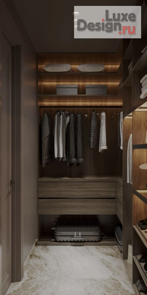 Дизайн интерьера трехкомнатной квартиры "Дизайн-проект квартиры 145 м² в ЖК «Остров»" (фото 36)