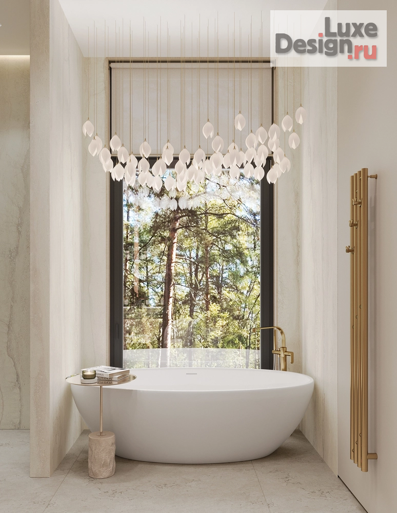 Дизайн интерьера коттеджа "Дизайн интерьера дома в коттеджном посёлке «Nordic» 250 м²" (фото 38)