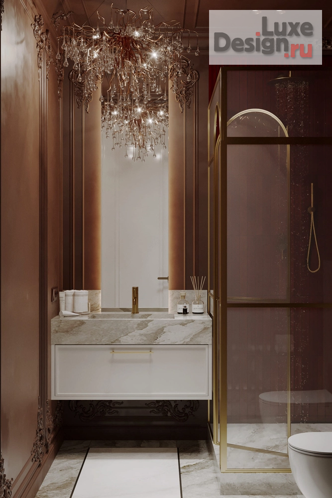 Дизайн интерьера трехкомнатной квартиры "Дизайн-проект квартиры 145 м² в ЖК «Остров»" (фото 39)