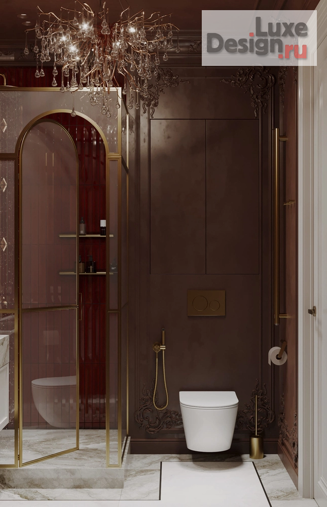 Дизайн интерьера трехкомнатной квартиры "Дизайн-проект квартиры 145 м² в ЖК «Остров»" (фото 40)