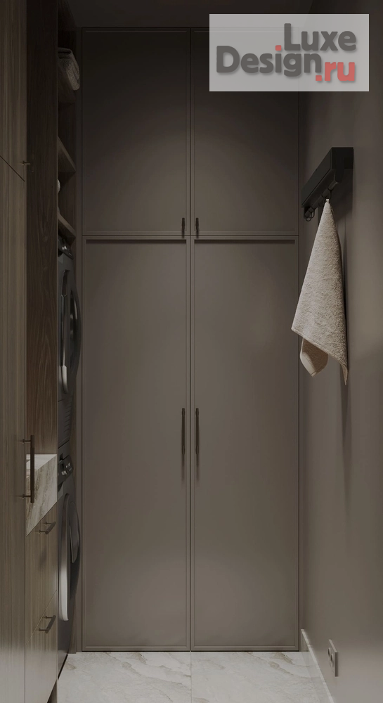 Дизайн интерьера трехкомнатной квартиры "Дизайн-проект квартиры 145 м² в ЖК «Остров»" (фото 43)