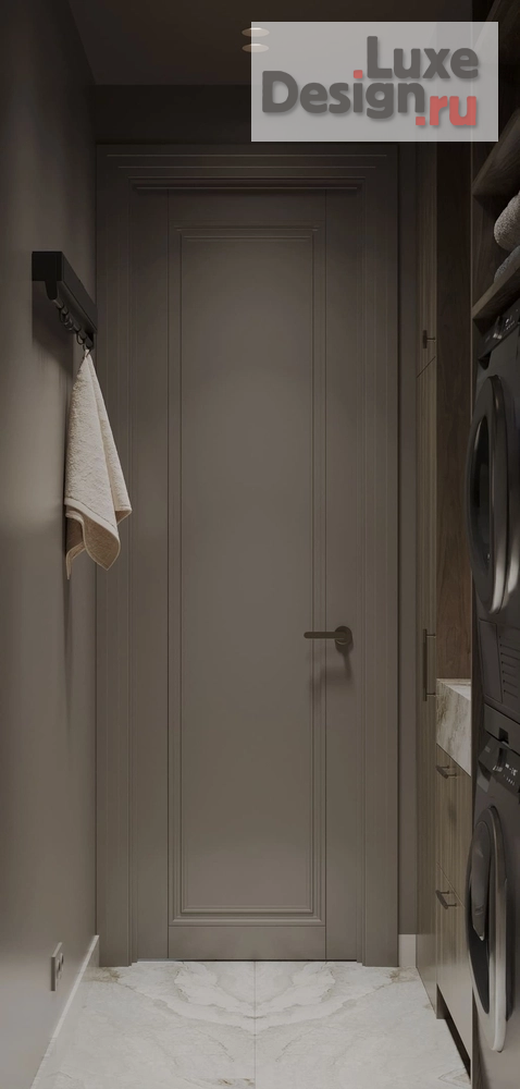 Дизайн интерьера трехкомнатной квартиры "Дизайн-проект квартиры 145 м² в ЖК «Остров»" (фото 45)