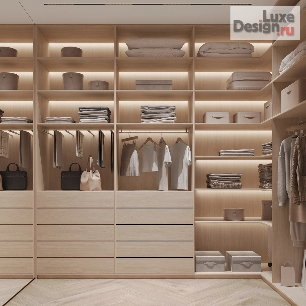 Дизайн интерьера коттеджа "Дизайн интерьера дома в коттеджном посёлке «Nordic» 250 м²" (фото 45)