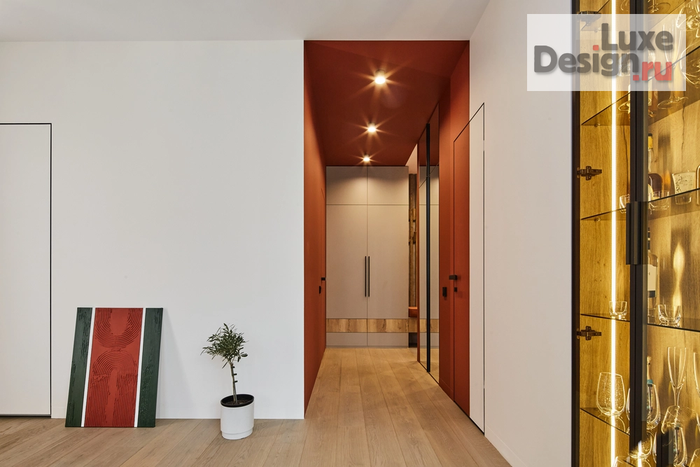 Дизайн интерьера трехкомнатной квартиры "Интерьер квартиры в современном стиле" (фото 4)