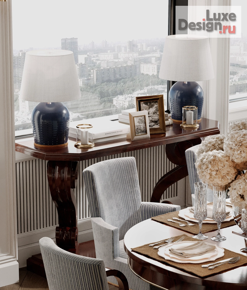 Дизайн интерьера пентхауса "Дизайн интерьера пентхауса жк Алые Паруса | 480 м2" (фото 4)