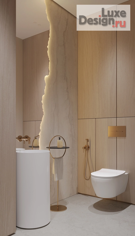 Дизайн интерьера коттеджа "Дизайн интерьера дома в коттеджном посёлке «Nordic» 250 м²" (фото 50)