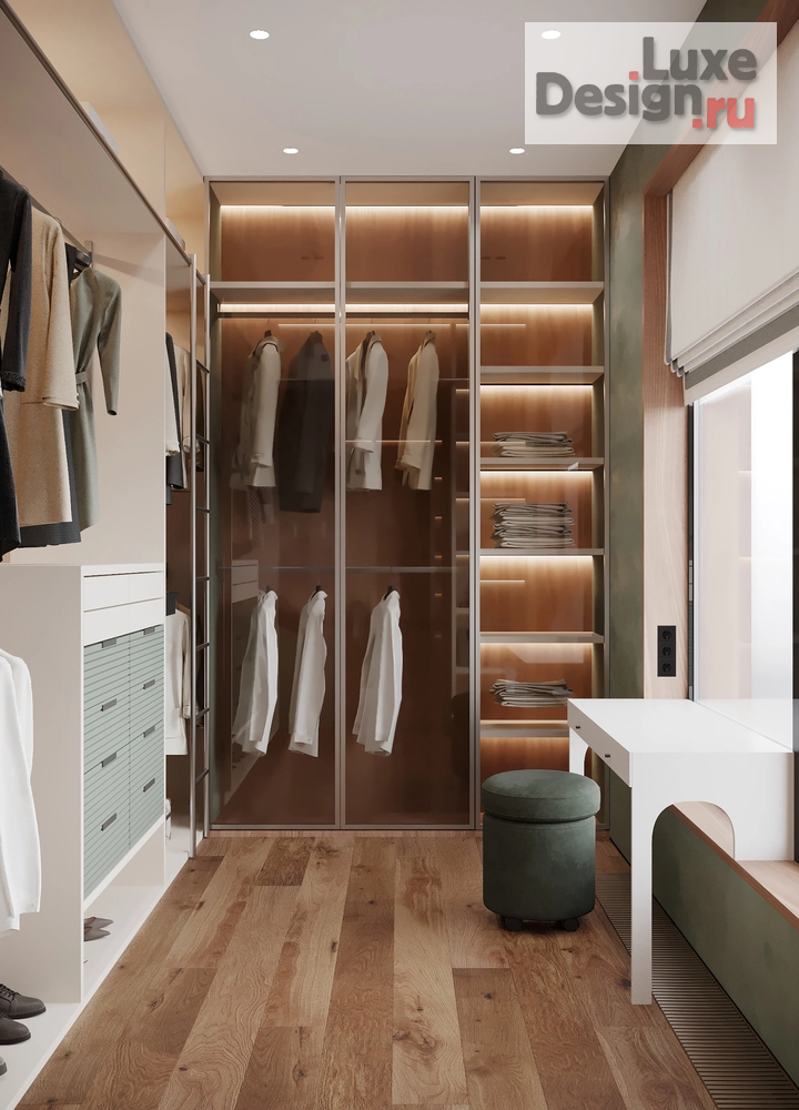 Дизайн интерьера коттеджа "Дизайн интерьера дома 250 м² в КП «Новогорск Клаб»" (фото 60)