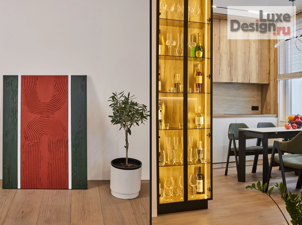 Дизайн интерьера трехкомнатной квартиры "Интерьер квартиры в современном стиле" (фото 5)