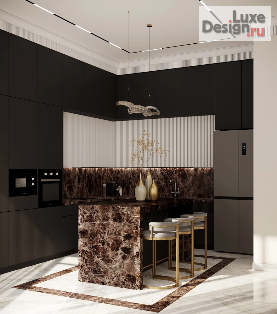 Дизайн интерьера загородного дома "Дизайн интерьера дом кп Новогорск клаб" (фото 6) от дизайнера Болдырев Артем Дизайн интерьера загородного дома "Дизайн интерьера дом кп Новогорск клаб" (фото 6)