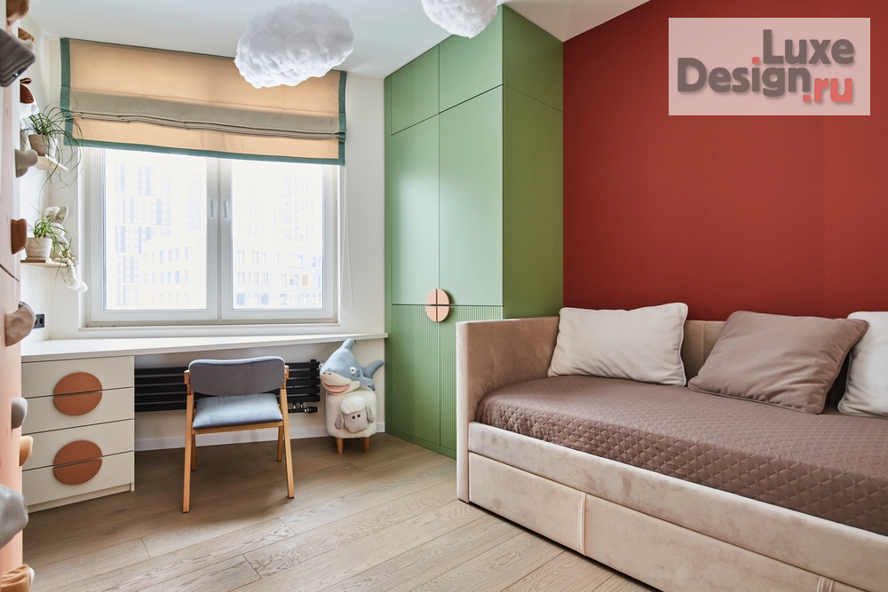 Дизайн интерьера трехкомнатной квартиры "Интерьер квартиры в современном стиле" (фото 7)