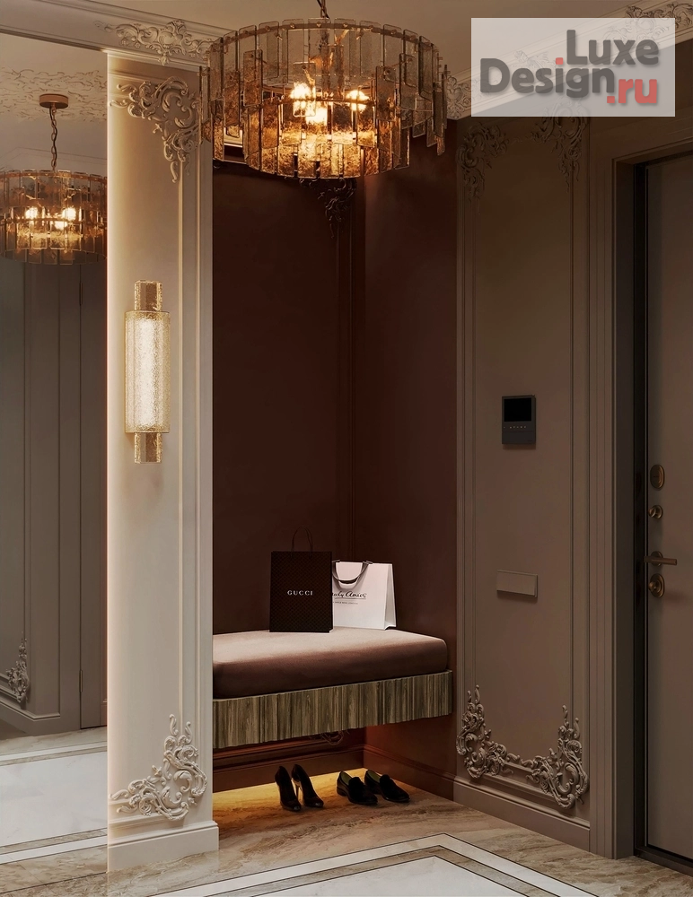 Дизайн интерьера трехкомнатной квартиры "Дизайн-проект квартиры 145 м² в ЖК «Остров»" (фото 9)