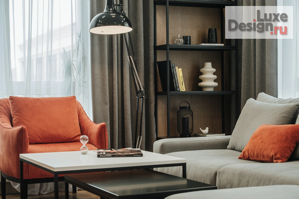 Дизайн интерьера трехкомнатной квартиры "Квартира в ЖК Аристократ" (фото 6)