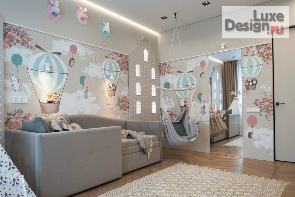 Дизайн интерьера трехкомнатной квартиры "Квартира в ЖК Аристократ" (фото 14)