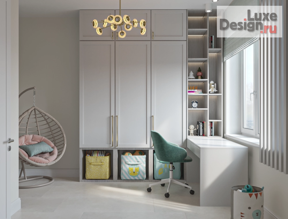 Дизайн интерьера двухкомнатной квартиры "Легкая и светлая евродвушка для творческого человека" (фото 4) от дизайнера Татьяна Масленникова Дизайн интерьера двухкомнатной квартиры "Легкая и светлая евродвушка для творческого человека" (фото 4)