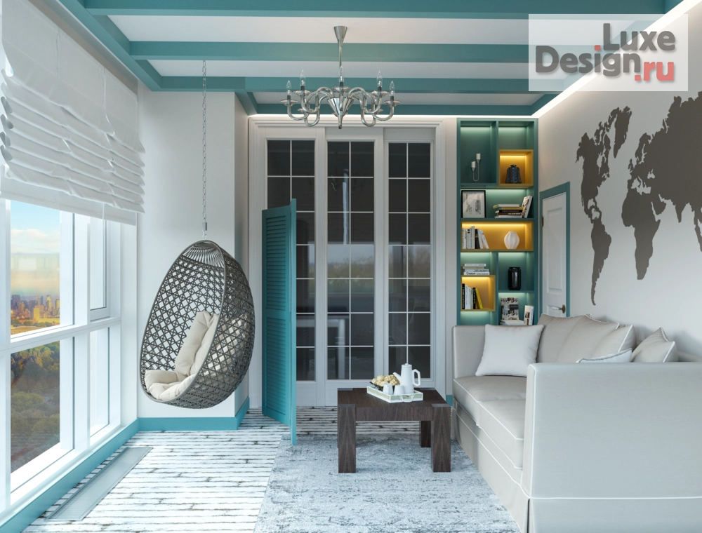 Дизайн интерьера двухкомнатной квартиры "Квартира в ЖК SREDA" (фото 1)