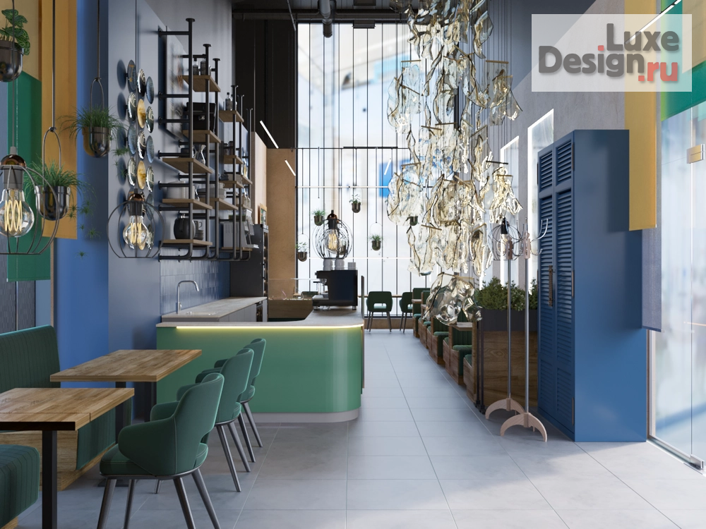Дизайн интерьера кафе "Кофейня в Зеленограде" (фото 4)