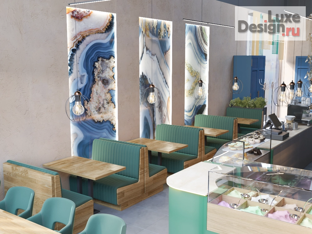 Дизайн интерьера кафе "Кофейня в Зеленограде" (фото 7)