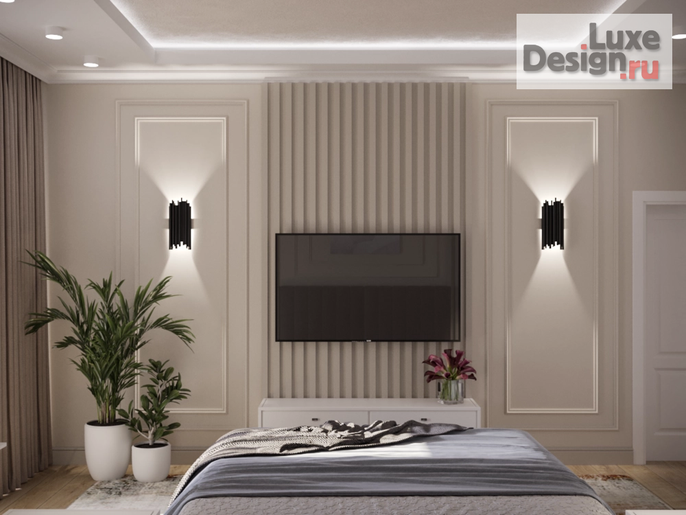 Дизайн интерьера трехкомнатной квартиры "Работа удаленно: проект квартиры в г. Геленджик" (фото 3) от дизайнера Татьяна Масленникова Дизайн интерьера трехкомнатной квартиры "Работа удаленно: проект квартиры в г. Геленджик" (фото 3)