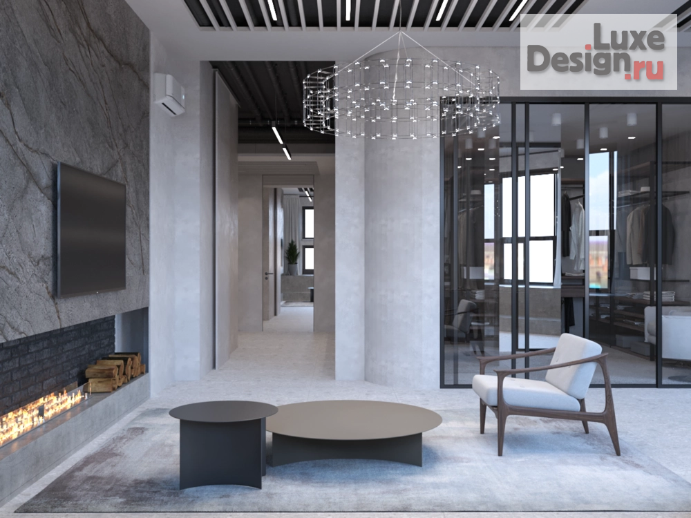 Дизайн интерьера шоу-рума "Шоу-рум люксовой одежды в ЖК «Итальянский квартал»" (фото 5)
