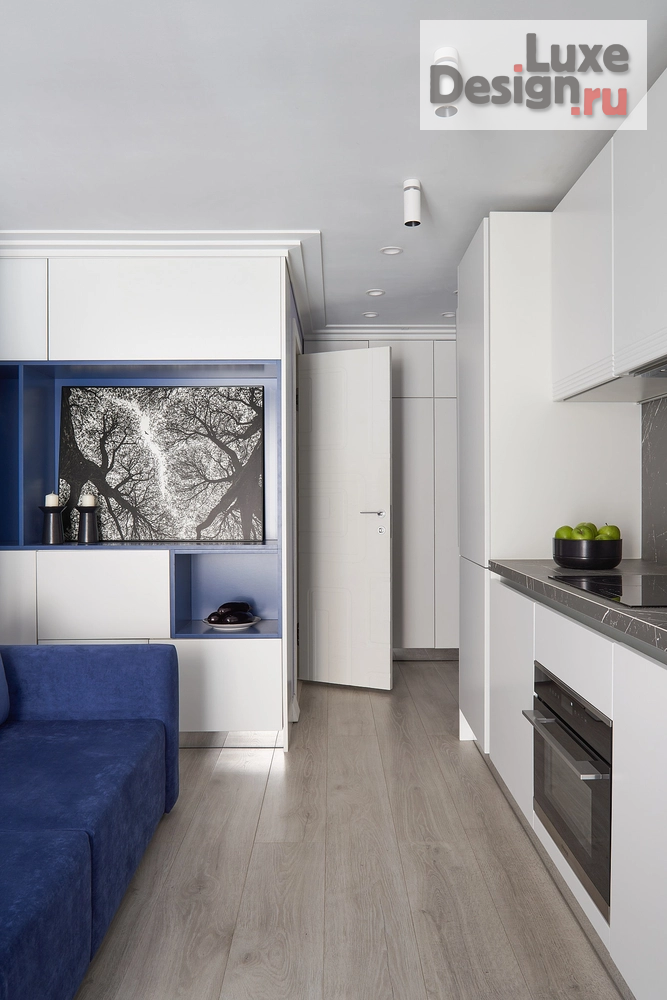 Дизайн интерьера квартиры студии "Мини-студия из гаража" (фото 3)